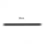 Aisens Cable de Audio Estéreo Jack 3.5mm Macho a Jack 3.5mm Macho Negro 0.3m
